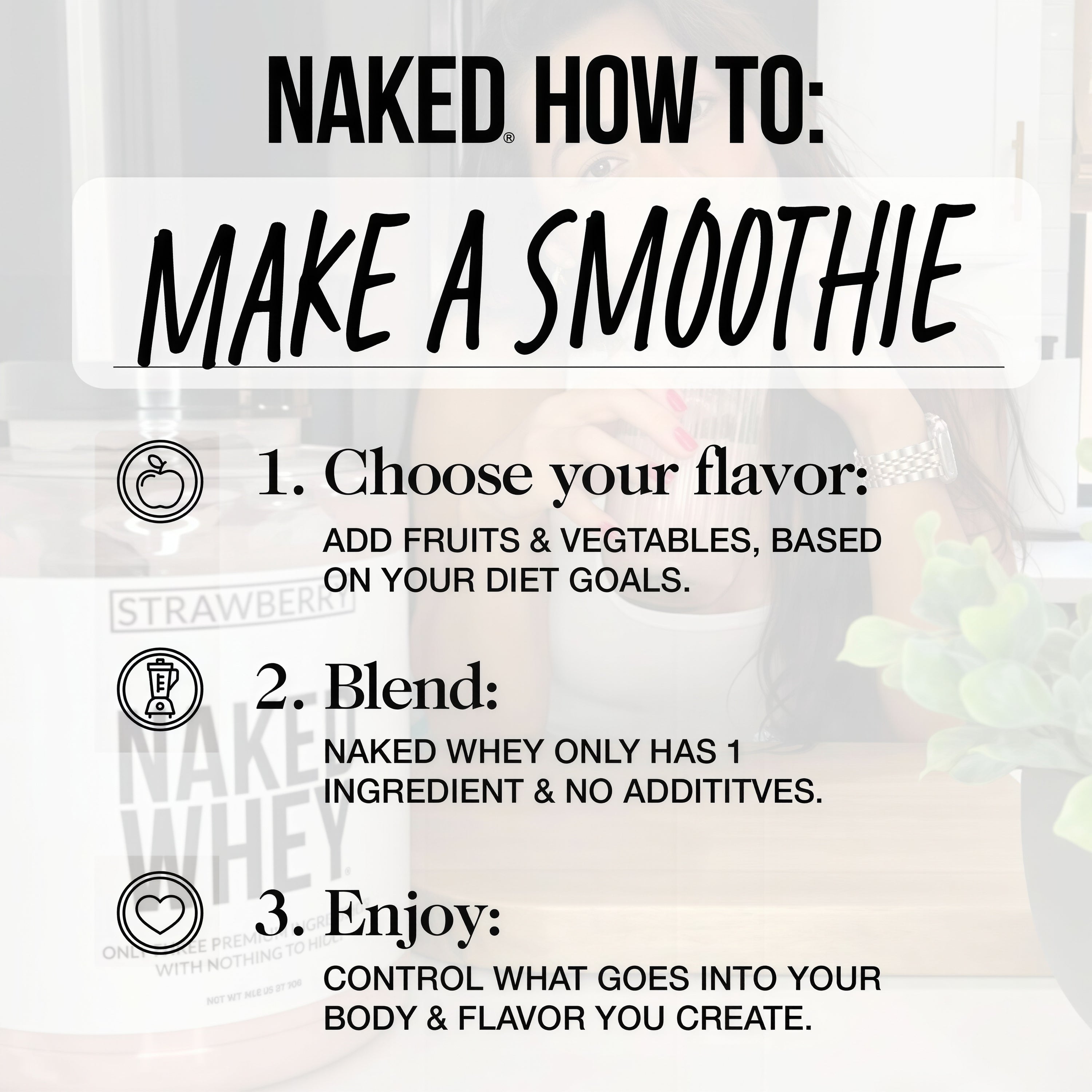 NAKED Grass Fed Whey Protein Powder