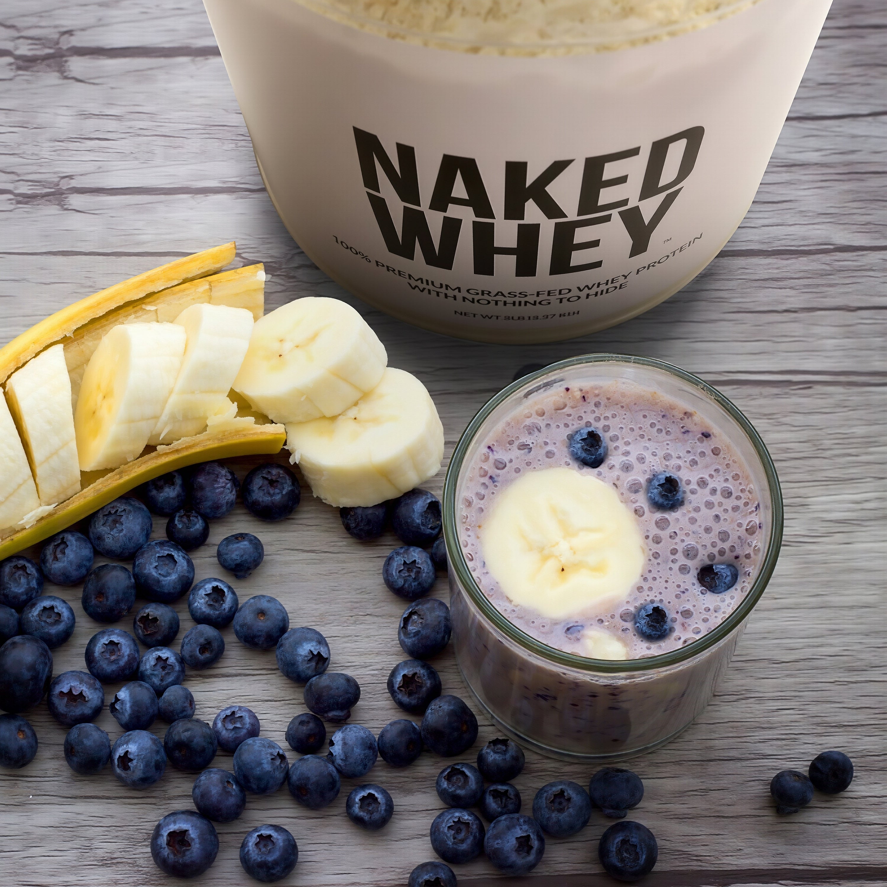 NAKED Grass Fed Whey Protein Powder
